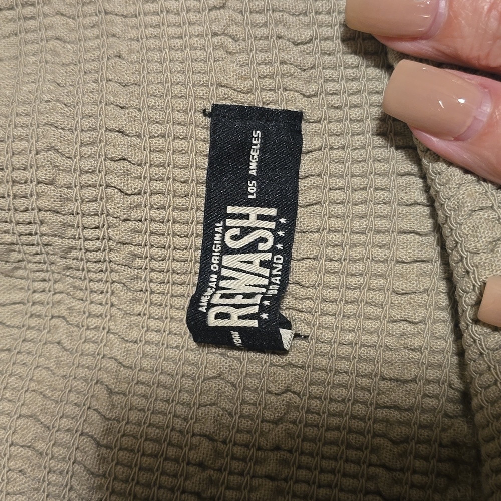 Rewash womens Light Tan Casual Pants - Picture 4 of 5
